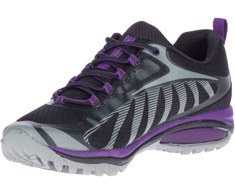 Tenis Senhora - Merrell Siren Edge 3 - Pretas/Roxo - BVZ962408